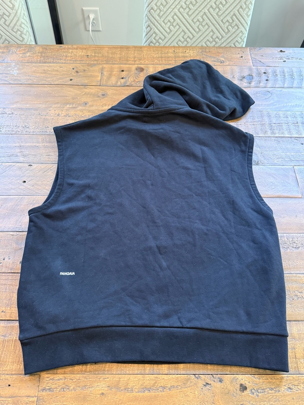 Men’s Pangaia sleeveless hoodie (xxs, boxy oversized fits like Medium)